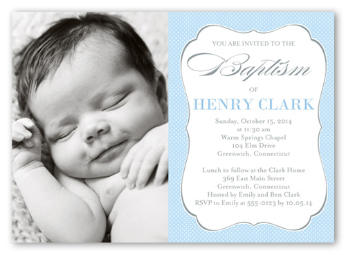 Invitations Ideas For Baby Boys Christening 6