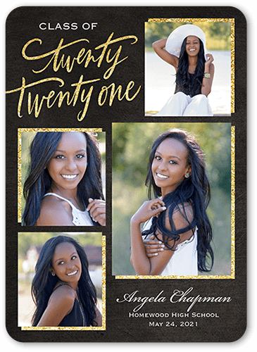 Noble Class 5x7 Graduation Announcements Shutterfly