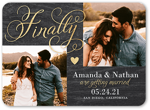 Elegant Wedding Announcements