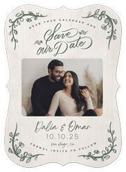 Make Movie Wedding Save the Date Cards