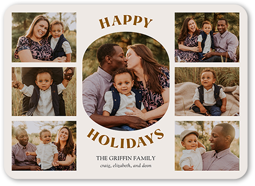 Picture Perfect Season Holiday Card, Beige, 5x7 Flat, Holiday, Matte, Signature Smooth Cardstock, Rounded