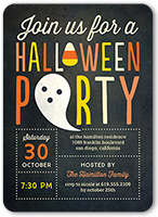 Surprise Halloween Birthday Party Invitations 8