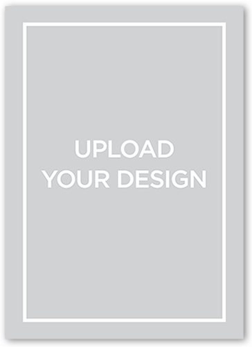 Upload Your Own Design Easter Card, White, 100% Recycled Cardstock , Square