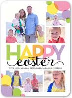 easter bubbles easter card 5x7 flat