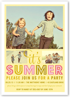 oh so chic summer invitation 5x7 flat