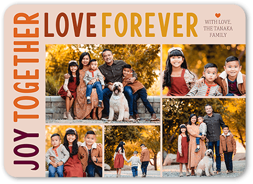 Rounded Corner Thanksgiving Cards