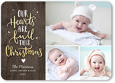 holiday birth announcement cards