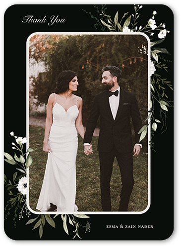 Artistic Wedding Thank You Cards