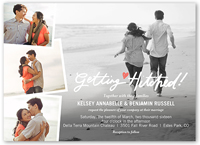 simply forever wedding invitation 5x7 flat