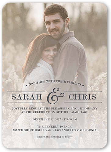 wedding invitations with pictures