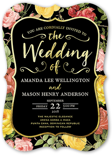 Sunflower Wedding Invitations Shutterfly