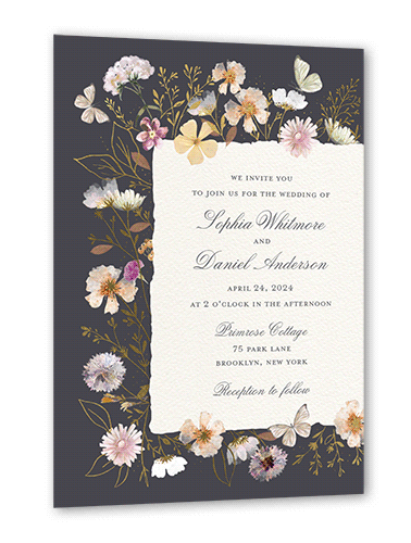 Flat Photo Wedding Cards