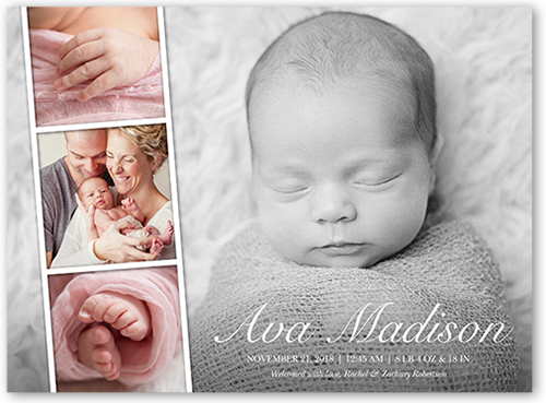 photo birth announcement