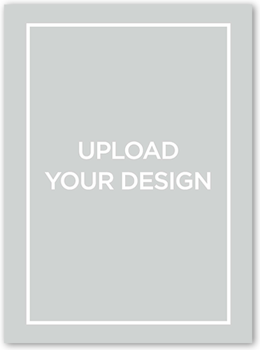 Upload Your Own Design Easter Card, White, 100% Recycled Cardstock , Square