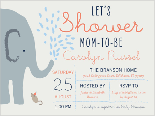 invitation cards for baby shower boy