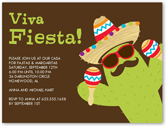party cactus summer invitation 4x5 flat
