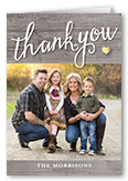 Rustic Thanks