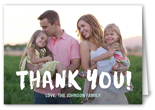 Folded Thank You Cards