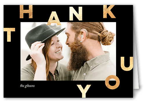 Whimsical Recognition Thank You Card
