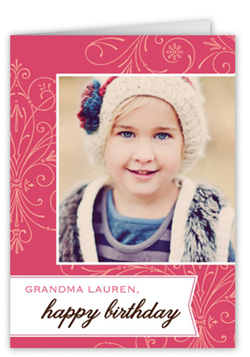 Sweet Filigree Birthday Cards | Shutterfly