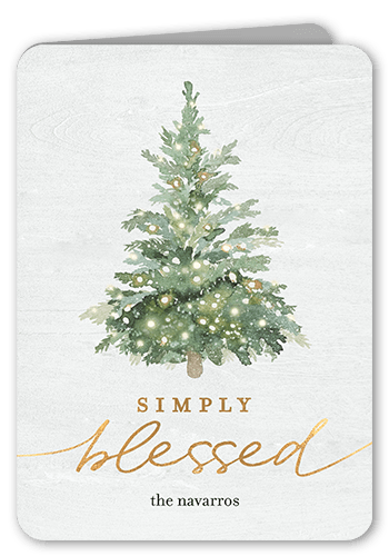Glossy Christmas Cards