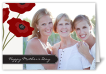 perfect poppies mothers day card