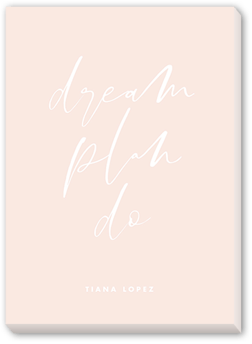 Dream And Do Notepad, Pink, Matte