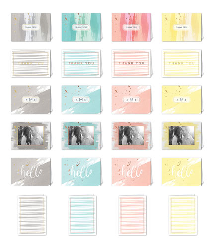 Watercolor Wonder Mix & Match Stationery Set