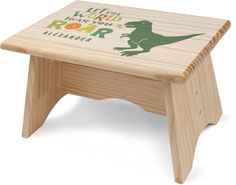 personalized baby step stool