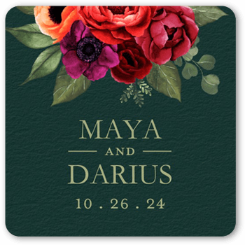 Blossom Burst Stickers, StickersShadow Box