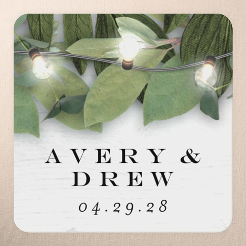 Lit Foliage Stickers, StickersWhite