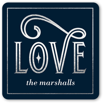 Deco Party Stickers, StickersSilver