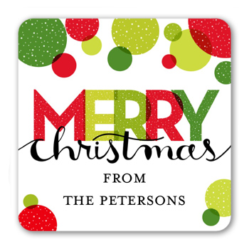 Bright Merry Bubbles Stickers, StickersCherry