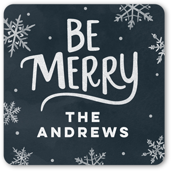 Bold Be Merry Stickers