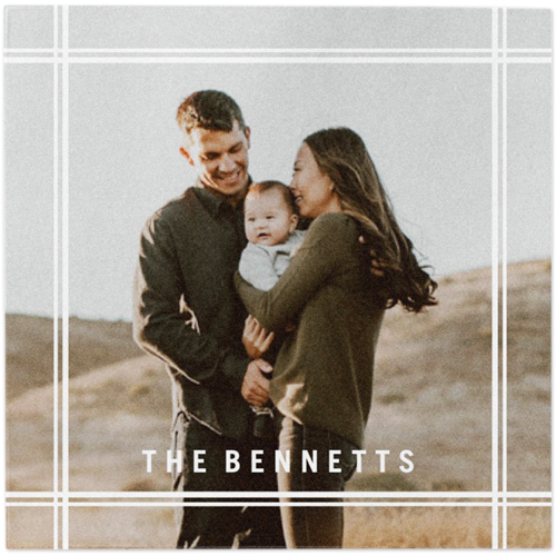 Intersecting Ways Removable Stickers, white