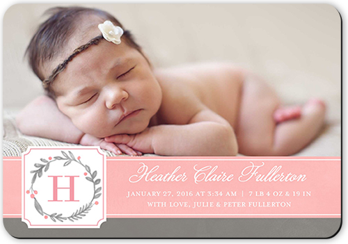 shutterfly birth announcements