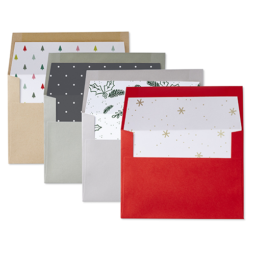 Custom Christmas & Holiday Cards  5x7 Cardstock, Blank Envelope