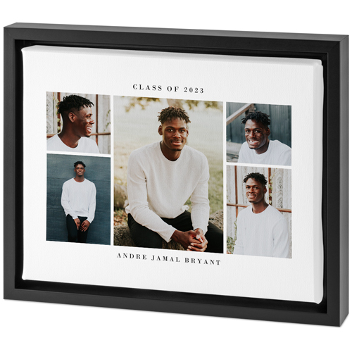 Hero Gallery of Five Tabletop Framed Canvas Print, 8x10, Black, Tabletop Framed Canvas Prints, Multicolor