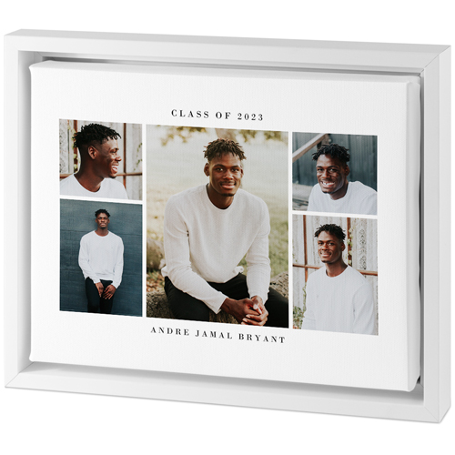 Hero Gallery of Five Tabletop Framed Canvas Print, 8x10, White, Tabletop Framed Canvas Prints, Multicolor, multi