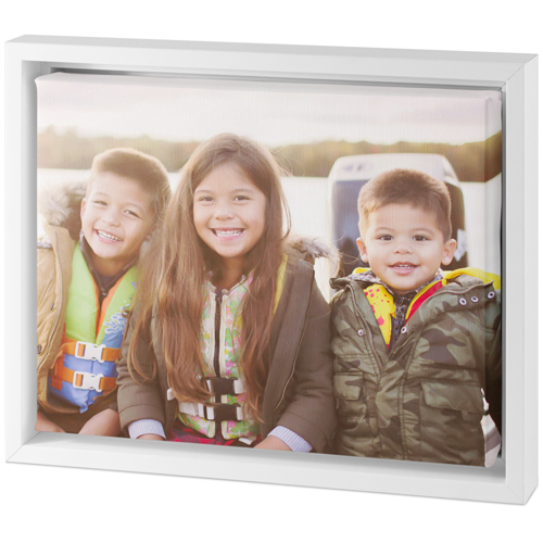 Photo Gallery Tabletop Framed Canvas Print, 8x10, White, Tabletop Framed Canvas Prints, Multicolor, multi