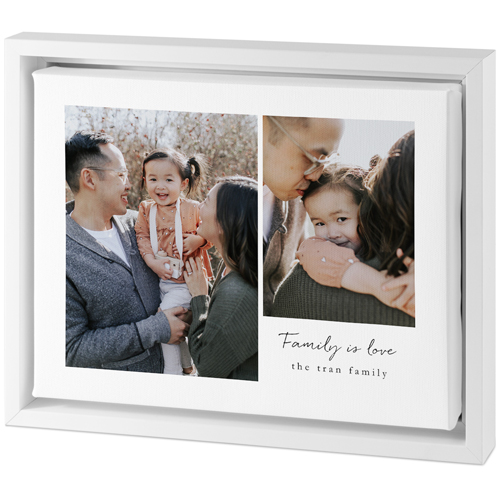 Gallery of Two Tabletop Framed Canvas Print, 8x10, White, Tabletop Framed Canvas Prints, Multicolor
