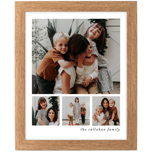 Hero Gallery of Four Tabletop Framed Prints, Natural, None, 8x10, Multicolor, multi