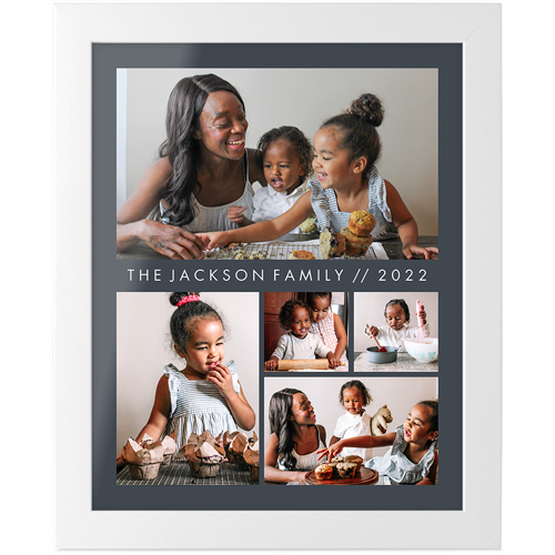 Hero Gallery Of Five Portrait Tabletop Framed Prints, White, None, 8x10, Multicolor, multi