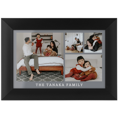 Framed Gallery Of Four Tabletop Framed Prints, Black, None, 4x6, Multicolor