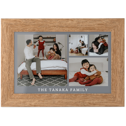Framed Gallery Of Four Tabletop Framed Prints, Natural, None, 4x6, Multicolor