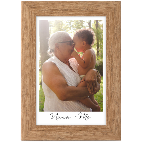 Gallery of One Portrait Tabletop Framed Prints, Natural, None, 4x6, Multicolor