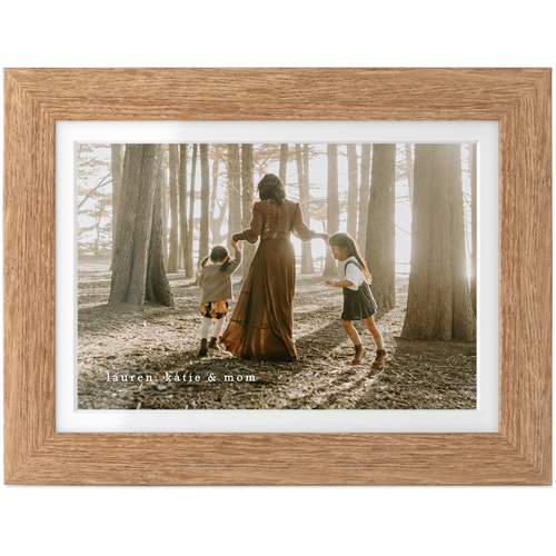 Photo Gallery Tabletop Framed Prints, Natural, White, 4x6, Multicolor