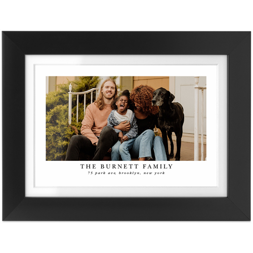 Gallery of One Landscape Tabletop Framed Prints, Black, White, 4x6, Multicolor, multi