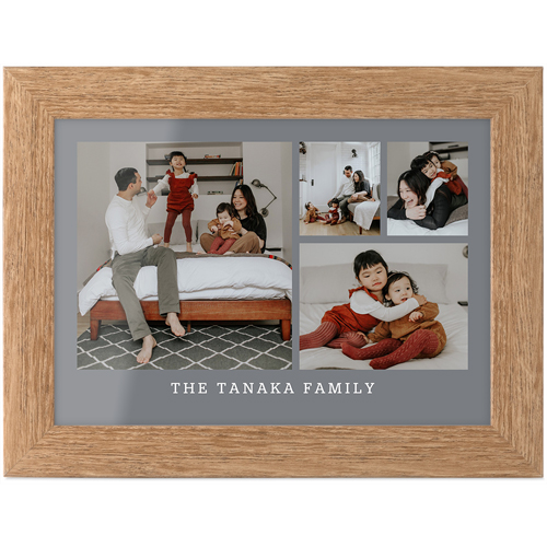 Framed Gallery Of Four Tabletop Framed Prints, Natural, None, 5x7, Multicolor