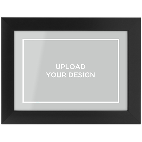 Upload Your Own Design Tabletop Framed Prints, Black, None, 5x7, Multicolor